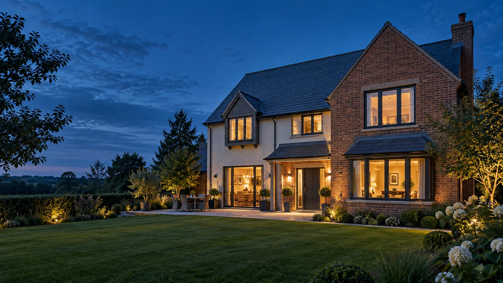 Illustrative home; choose a concern using the buttons alongside